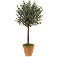 thumbnail image 1 of Nearly Natural 5837 4.5 ft. Olive Tree in Terracotta Planter, 1 of 1