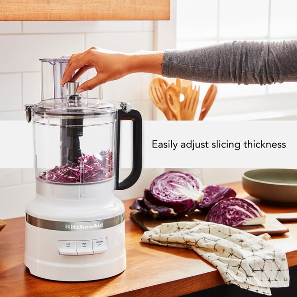 KitchenAid 13-Cup Food Processor, White, KFP1318 - Walmart