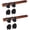 Brown, variant on Wall Mounted Sunglasses Organizer, Wooden Glasses Display Rack, Multi-Eyewear Storage Holder (1, Natural)