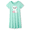 Green Yarn Cat, variant on Girls Short Sleeve Nightgowns Soft Print Pajamas Sleepwear Nighties for Kids 4-14