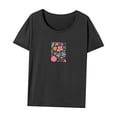 thumbnail image 3 of Camiseta para mujer verano ligero ropa deportiva moda verano Tops para viaje de trabajo XL, 3 of 7
