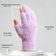 thumbnail image 4 of Guantes de invierno Skymirror, resistentes al frío y térmicos, de felpa, tejidos de imitación de piel de visón con diseño de medio dedo para otoño, invierno, hogar y exterior., 4 of 8