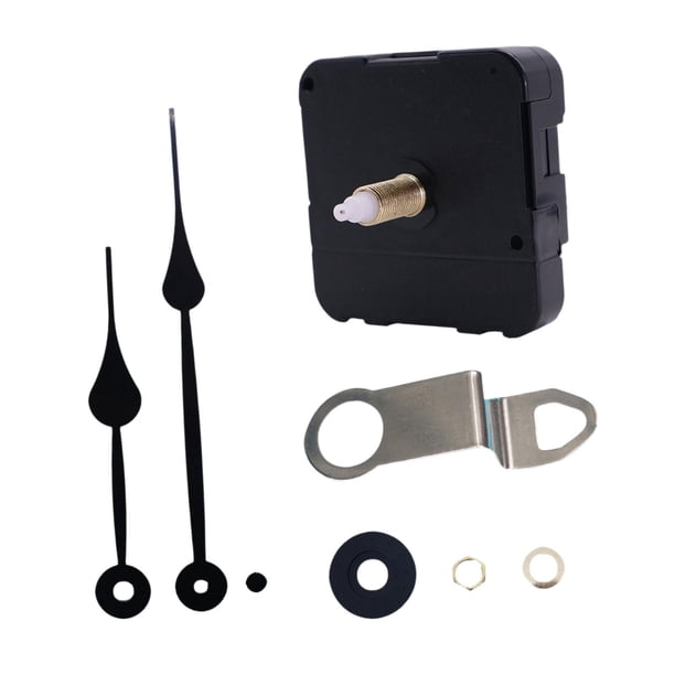 Piezas de mecanismo de reloj, motor de eje largo, mecanismo de movimiento de reloj para relojes de pared de bricolaje, restauradores del hogar