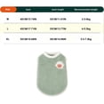 thumbnail image 3 of Fievgin Fleece Dog Sweaters for Small Dogs, Warm Winter Puppy Clothes for Cold Weather Walks, L, 3 of 6