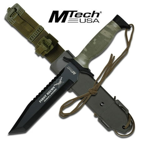 FIRST RECON MTech Tactical Knife With Custom