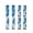 Blue White Beige Marble, variant on Xoenoiee Refrigerator Door Handle Wraps Anti-skid Soft Protector Covers Keep Kitchen Appliances Clean, 6 PCS Fridge Microwave Dishwasher Door Handle Cloth Decor, White Golden Marble
