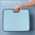 thumbnail image 6 of Multi-function Cutting Board, Wheat Straw Plastic Cutting Board for Kitchen Dishwasher Safe Chopping Board with Juice Grooves, Non-slip Chopping Block for Home,Blue,F111569, 6 of 7