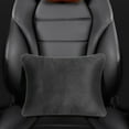 thumbnail image 1 of Ganfancp Cojín de Coche de Gamuza Sintética S-Class Cojín de Coche Suave y Cómodo de Alta Elástica de La Cintura Del Asiento Senior Ofertas y Liquidaciones 1* Soporte Lumbar, 1 of 6