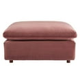 thumbnail image 4 of Modway Commix Down Filled Overstuffed Performance Velvet Ottoman in Dusty Rose, 4 of 7