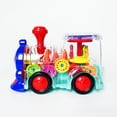 thumbnail image 4 of Juego de tren eléctrico juguete de tren en movimiento juguete de tren para bebé juego de tren eléctrico para niños juguete de tren en movimiento a batería con regalos de, 4 of 7