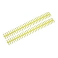 thumbnail image 3 of Bande de Reliure, Peigne de Reliure 30 Trous 65 Feuilles Tenable Résistant à l'Usure 10 Pcs pour Papier à Feuilles Mobiles Jaune, 3 of 8