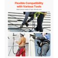 thumbnail image 6 of 5 Pack Retractable Tool Lanyard with Locking Carabiner,36-71 " Safety Tether for Roofing&Construction,19.8LB Weight Capacity, 6 of 12