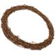 thumbnail image 4 of Anillo de ratán de tamaño de 30CM, colgante de uso para decoración de fiesta en casa, Navidad interior, 4 of 7