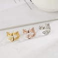 thumbnail image 3 of Personalized Couple Rings Stainless Steel Custom Name Adjustable Rings for Holiday Gift, European American Style, 3 of 4
