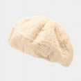 thumbnail image 5 of CoCopeanut Topi Baret Wanita Musim Semi Musim Dingin Topi Gaya Pelukis Baret Vintage Wanita Topi Bulu Kelinci Palsu Topi Hangat Topi Berjalan Hangat Hadir, 5 of 6