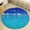 style-6, variant on Bright Sunshine Through Deep Blue Sea Soft Bedroom Round Area Rug, Washable Cute Nursery Circle Throw Mat, Non-Slip Contemporary Small Low Pile Floor Carpet for Dorm Bedside