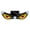 C, variant on Solar Demon Eye LED Car Window Light,  Waterproof Devil Eyes Light,  Powered Devil Eye Warning Lights, Devil Eyes Lights for Windshield for Cars Trucks - Color A