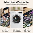 thumbnail image 5 of Findosom Floral Non-Slip Kitchen Rugs Set of 3,Washable Kitchen Mat Farmhouse Kitchen Floor Mats Runner for Home Sink Entrance Laundry Hallway,20"x32"+20"x47"+20"x59" Black, 5 of 8
