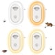 thumbnail image 1 of 4PCS Ultrasonic Rodent Insect Repeller, Frequency Change with Scary Lights Pest Repeller, 1 of 4
