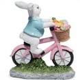 thumbnail image 5 of Hodao Easter Bunny Riding Bike Figurines - Cute Indoor Home Decor Ornaments for Bedroom & Living Room, Festive Spring Decorations, Ideal Gift for Easter Celebrations, 5 of 7