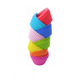thumbnail image 1 of Moldes De Silicona De Pastelería Reutilizable,7cm 40 piezas Multicolor, 1 of 5