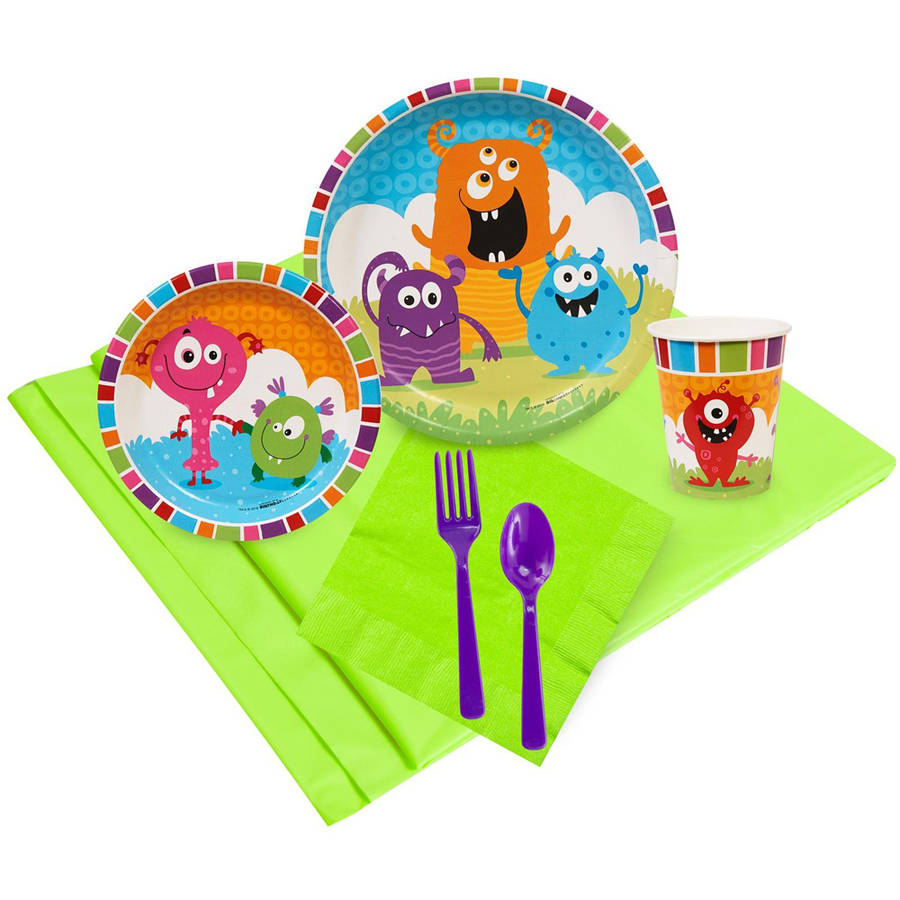 Monsters Party Pack for 24 Guests