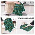 thumbnail image 3 of Disketp Pineapple And Cactus Waffle Weave Kitchen Dish Cloth,Super Absorbent Kitchen Dish Towels 16*26 Inches for Dish Rags Washing Dishes, Drying Dishes, 3 of 7