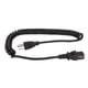 thumbnail image 4 of Cable de Alimentación de CA de 3 Clavijas de 82 Pies Cable de Alimentación de 3 Clavijas con Núcleo de Cobre AWG para Computadoras Monitores Impresoras Luces de Escenario, 4 of 8