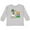 AC-Heather Grey, variant on New to the Krewe Mardi Gras Baby Alligator Boys or Girls Long Sleeve Toddler T-Shirt
