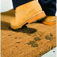 thumbnail image 6 of Funny Welcome No Soliciting Violators Will Be Sacrificed Decor Doormat Welcome Front Porch Decor Doormat for The Entrance Way Heavy-Duty PVC Back Outdoor Coir Doormat 23.6 x 15.7 inch, 6 of 8