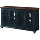 thumbnail image 1 of 63" W X 35" H Tv Cabinet Palisades TV Stand Catalina Blue With Coffee Top Freight Free Living Room Furniture Home My Lux Decor Round, 1 of 6