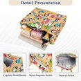 thumbnail image 3 of FORMRS Womens Corduroy Tote Bag Crossbody Shoulder Purse Handbag with Detachable Strap, Penguins Beach Pattern, 3 of 6