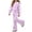 A, variant on Jamicy Children's Outfits Set Fashion Casual Long Sleeves Tops with Long Pants Two-Piece Set for 5-15 Years Kids