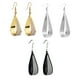 thumbnail image 2 of 1 par de pendientes colgantes, accesorios de joyería ahuecados, suministro a juego de ropa, decoraciones para mujer, gota de oreja de aleación Ropa, zapatos y accesorios Miscelánea Plata Guardurnaity AP009640-02, 2 of 6