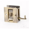 thumbnail image 2 of Weslock 00577xNxN Rectangular Privacy Pocket Door Lock with Adjustable Backset and Full Lip Strike Satin Nickel Finish, 2 of 5