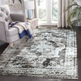 thumbnail image 2 of Novashion Traditional Rugs, Vintage Floral Area Rug Abstract Non-Slip Modern Floor Carpet Rug Mat Large for Bedroom Living Room Decor, 5.2' x 7.5' / 3.9' x 5.9' / 3.3' x 5.2', 2 of 6