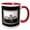 Red/White, variant on 3drose, Capital Building, Washington Dc 1845-46 by John Plumbe., 11oz Mug
