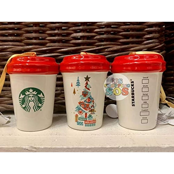 Happy Holidays Mini Tumbler ornament