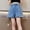 c03Blue, variant on LNWUY (5-16 Years) Middle and Large Children's Denim Shorts Summer Thin Loose Comfort Fashion Girls Pants Shorts Black 9 Years