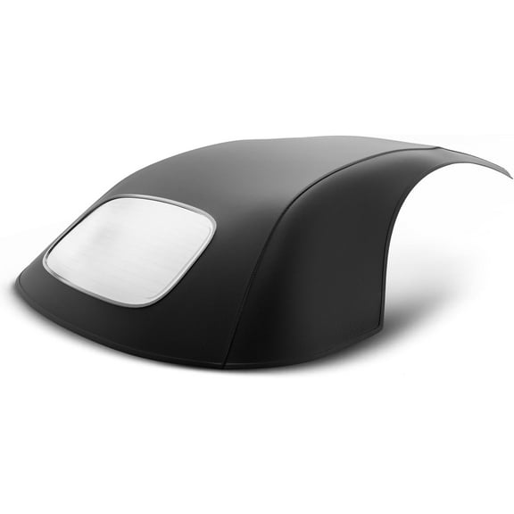 A-Premium Black PVC Convertible Soft Top Compatible with Volkswagen Beetle 2003-2009 Convertible/Hatchback Replace# VW4403V, 1005BEE055