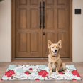 thumbnail image 4 of Pioneer Flower Floral Print Pattern Door Rugs,Washable Non Slip Door Mats Indoor,Decorative Door Mats,Entry Mat Indoor for Entrance,Bedroom,Kitchen,Bathroom,16"x47", 4 of 6