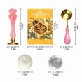 thumbnail image 5 of Removable Brass Sealing Stamp Head and Beads Set Sealing Wax Seal Stamp Set, 5 of 20