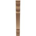 thumbnail image 2 of Ekena Millwork 5 1/2"W x 36"D x 48"H Olympic Traditional Rough Cedar Woodgrain TimberThane Bracket, Primed Tan, 2 of 6