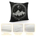 thumbnail image 4 of COMIO Velaris City of Starlight The Night Court Bookish Fantasy Aesthetic Reversible Throw Pillow Cover Decor for Home Bedroom Living Room Decor,ACOMAF Night Court Gift ACOTAR Gift, 4 of 5