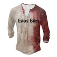 thumbnail image 1 of Playeras Interiores Para Hombre, Camiseta De Manga Corta Con Botones Básicos Antiguos De Verano Para Hombre, 1 of 4