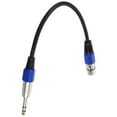 thumbnail image 3 of Cable adaptador XLR a 1/4, Cable de conexión macho a hembra, Adaptador convertidor de Audio, 2 uds., 3 of 5
