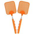 thumbnail image 1 of 2-Pack Telescopic Swatter  Fly Swatters Multi Color  Heavy Duty Bugs and Fly Killer,2pack-orange, 1 of 8