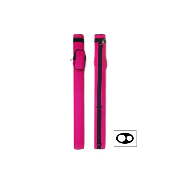 Delta Cue 033001CPK 1Bx1S Pink Billiards Pool Cue Stick Case w