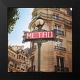 thumbnail image 2 of Marshall, Laura 20x20 Black Modern Framed Museum Art Print Titled - Paris Moments VII, 2 of 5