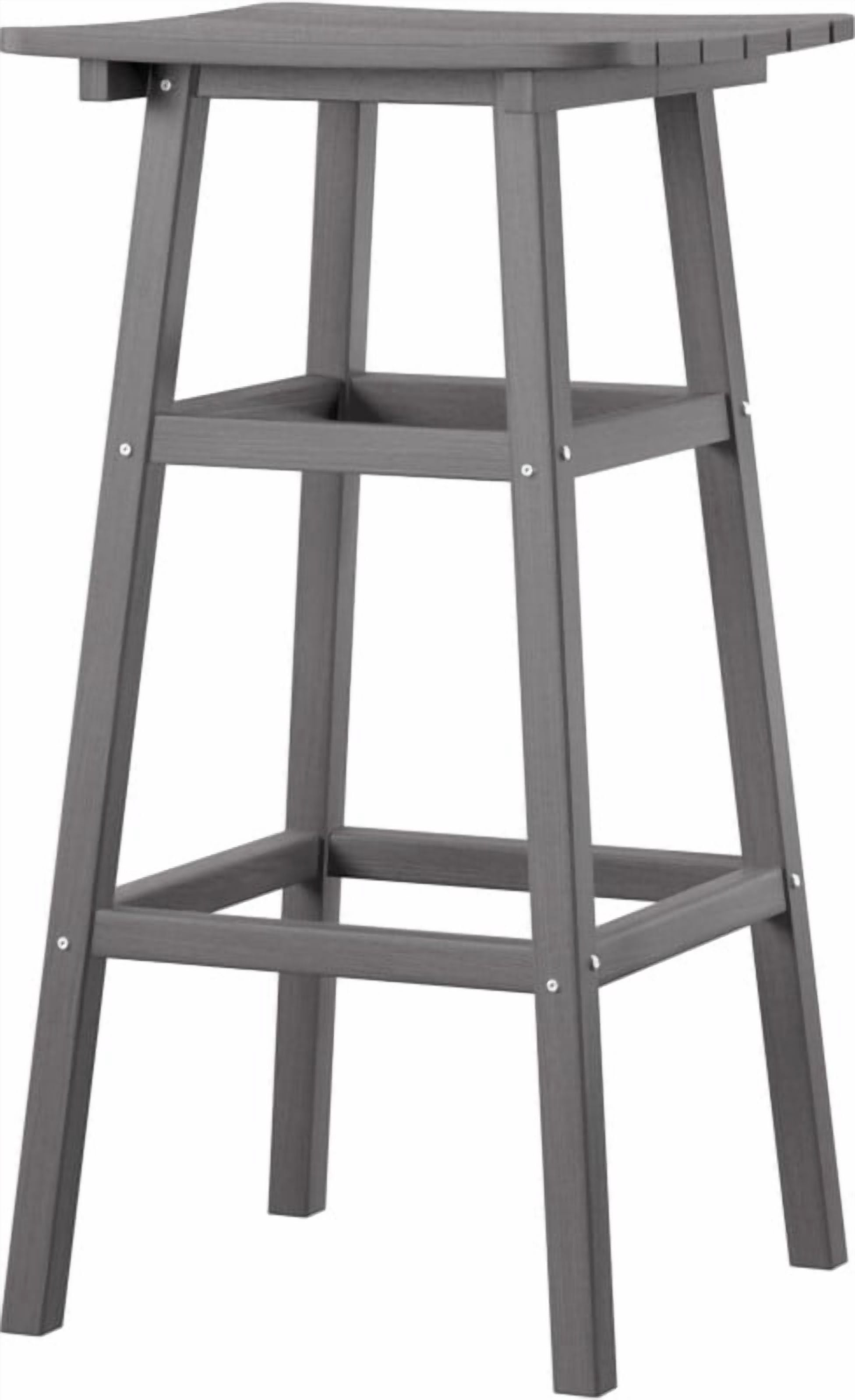 Outdoor Bar Table, HDPE Patio Bar Table, All Weather Height Patio Tables, Outdoor Bar Height Table, Tall Bistro Pub Table for Outside Deck, Porch